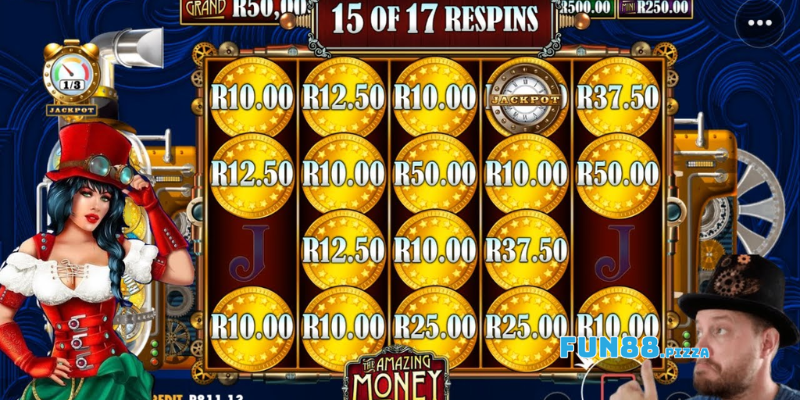 The Amazing Money Machine - Siêu Phẩm Slot Không Thể Bỏ Lỡ 3 Các tính năng xuất hiện khi quay thưởng