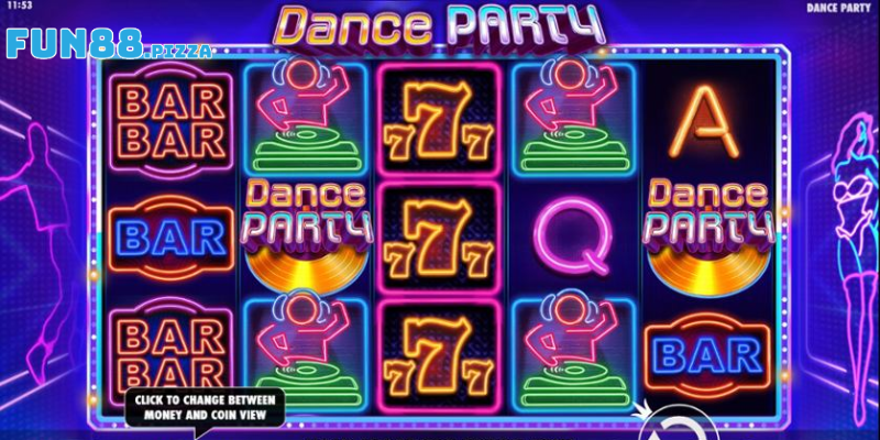 Dance Party - Tựa Game Nổ Hũ Phiên Bản Vũ Điệu Sôi Động 2 Cách chơi tựa game nổ hũ trực tuyến