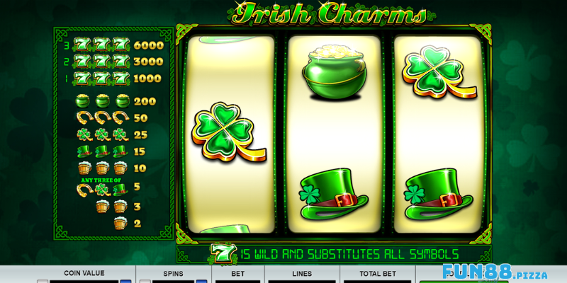 Irish Charms - Khám Phá Thiên Đường Của Những Leprechaun 2 Luật chơi chi tiết của Irish Charms