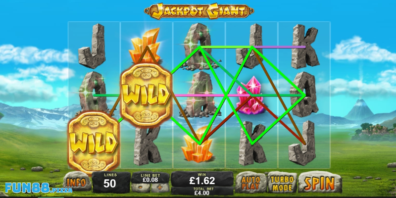 Jackpot Giant: Quay Xèng Và Rinh Ngay Giải Thưởng Khổng Lồ 3 Các giải thưởng xuất hiện trong game
